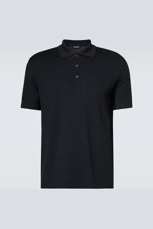 Ermenegildo Zegna Cotton and silk polo shirt
