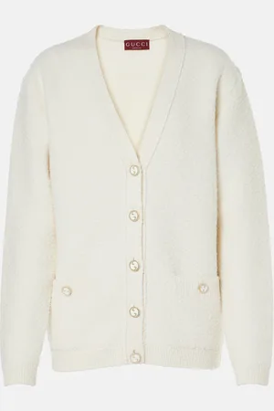 Gucci Interlocking G wool-blend bouclÃ© cardigan