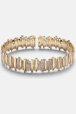 Suzanne Kalan Classic 18kt bracelet with diamonds