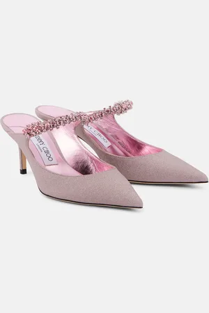 Jimmy Choo Bing 65 embellished mules