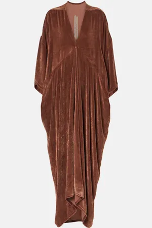 Rick Owens Tommykite gathered jersey gown