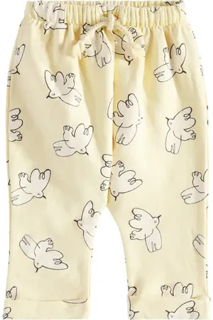 Bobo Choses Baby printed cotton-blend jersey pants