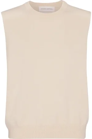 EXTREME CASHMERE NÂ° 156 Be Now cashmere-blend sweater vest