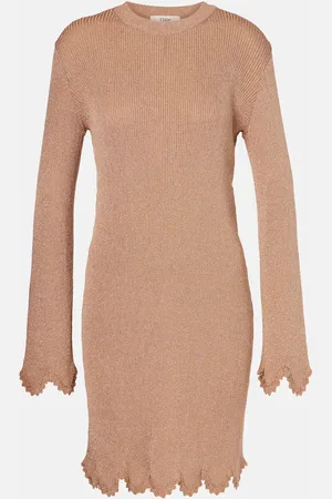 Chloé ChloÃ© Scalloped sweater dress