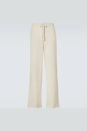 The Row Darvi wool and silk sweatpants