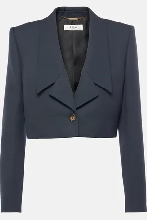 Chloé ChloÃ© Cropped wool blazer