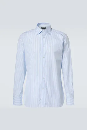 Ermenegildo Zegna Striped cotton Oxford shirt