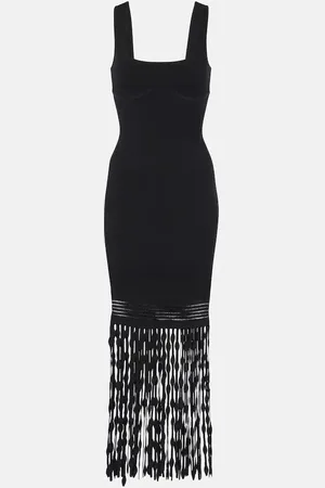 Simkhai Signa fringed midi dress