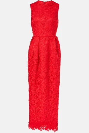 Safiyaa Alani lace midi dress
