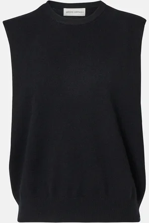 EXTREME CASHMERE NÂ°156 Be Now cashmere-blend sweater vest