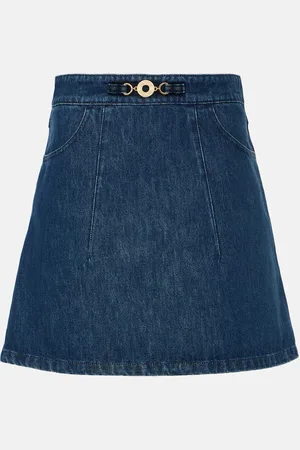 Patou Denim miniskirt