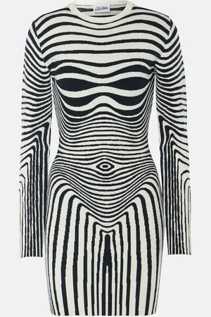 Jean Paul Gaultier The Navy Body Morphing minidress