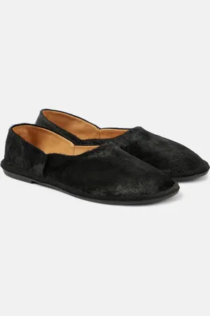 The Row Canal leather flats