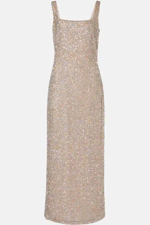 Costarellos Harper sequined gown
