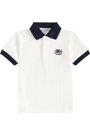 Dolce & Gabbana DG cotton piquÃ© polo shirt