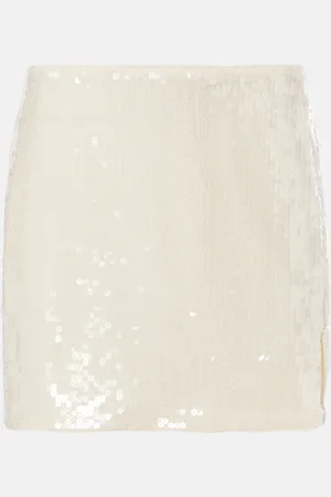 ROTATE Sequined miniskirt