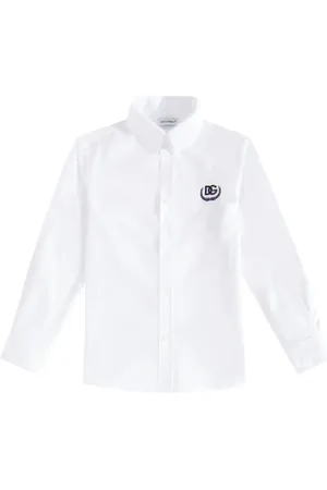Dolce & Gabbana DG cotton poplin shirt