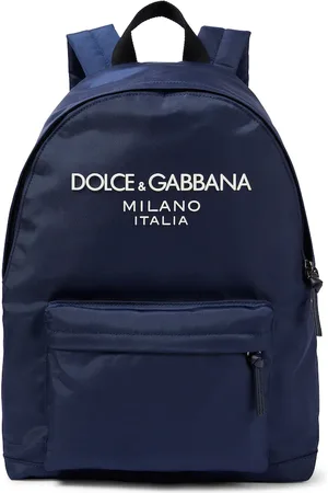 Dolce & Gabbana Logo canvas backpack