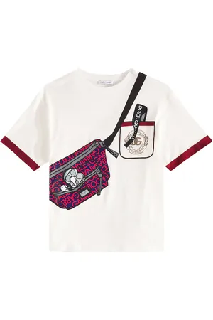 Dolce & Gabbana Printed cotton jersey T-shirt