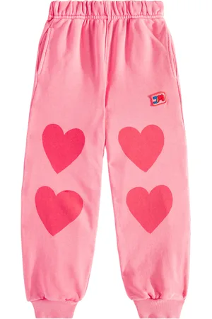 Jelly Mallow Printed cotton jersey sweatpants