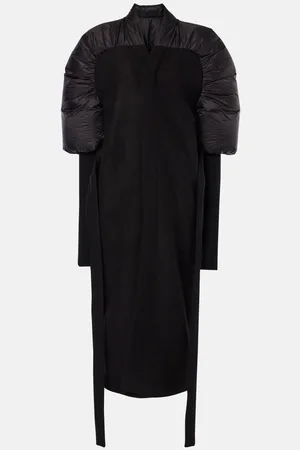 Rick Owens Duvetina down-paneled wool coat