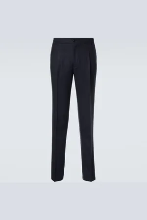 Rubinacci Virgin wool slim pants