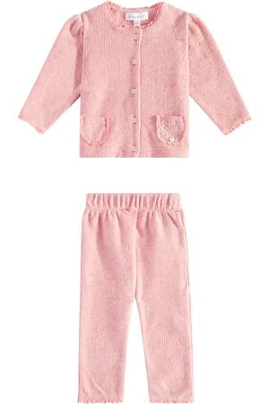 Tartine Et Chocolat Baby cotton cardigan and pants set