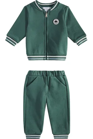 Tartine Et Chocolat Baby cotton jacket and sweatpants set