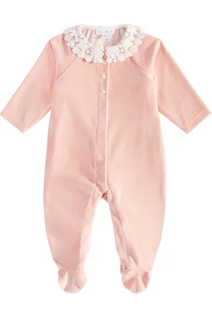 Tartine Et Chocolat Baby floral cotton-blend onesie