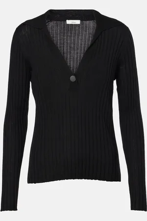 Vince Wool and silk-blend top