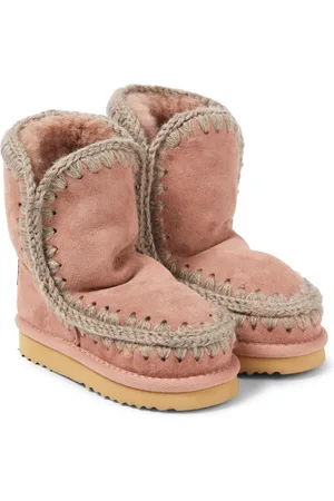 Mou Shearling-lined leather boots
