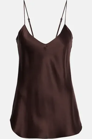 NILI LOTAN Isabella silk satin camisole