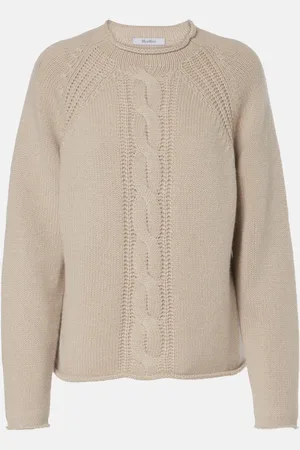 Max Mara Pico cable-knit cashmere sweater