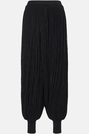 Alaïa AlaÃ¯a Fringed wool balloon pants