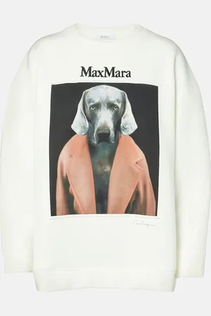 Max Mara Bacco printed cotton-blend sweatshirt