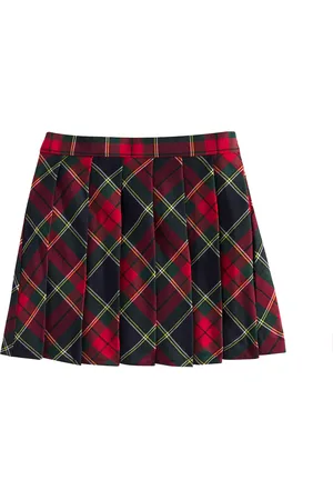 Il gufo Checked skirt