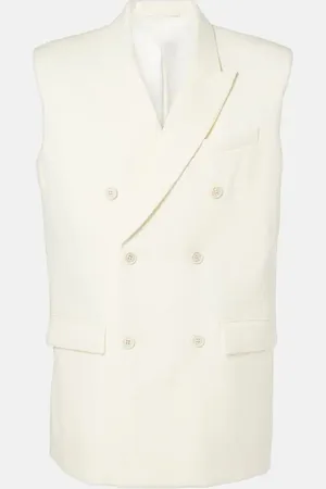 WARDROBE.NYC Double-breasted wool vest