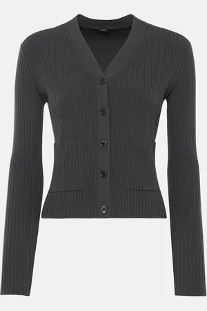 Joseph Ribbed-knit wool cardigan