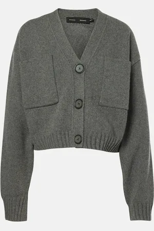 Proenza Schouler Sofia cashmere and wool cardigan