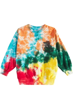 Molo Monti tie-dye cotton sweatshirt