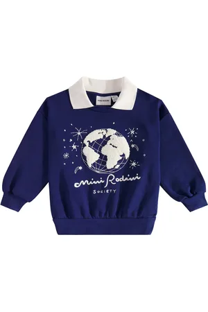 Mini Rodini Society cotton sweatshirt