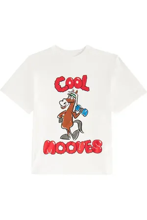 Stella McCartney Printed cotton jersey T-shirt