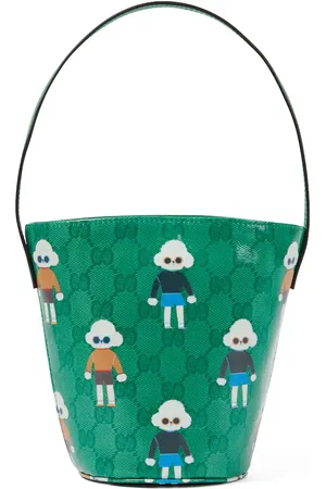 Gucci GG Crystal Canvas bucket bag