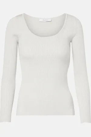 Max Mara Leisure Ondina lamÃ© top
