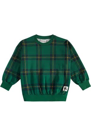 Mini Rodini Checked cotton sweatshirt