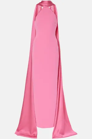 Solace Ophelia crÃªpe gown