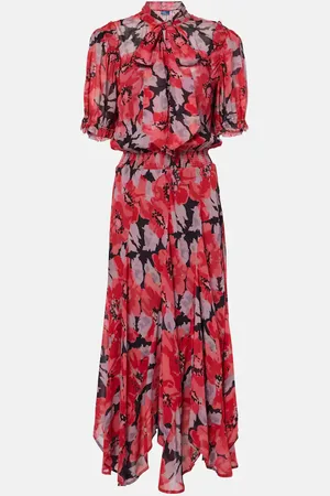Ralph Lauren Floral georgette midi dress
