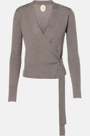 Jardin des Orangers Wool wrap top