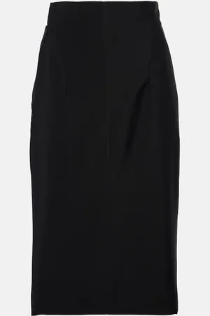MUGLER Cutout pencil skirt