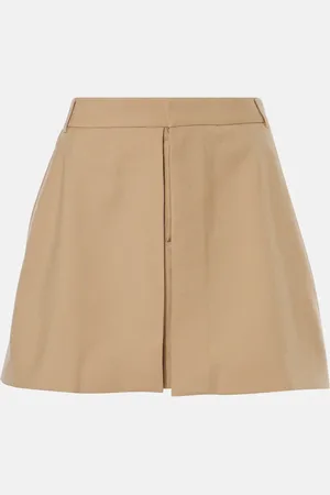 Ami Wool gabardine miniskirt
